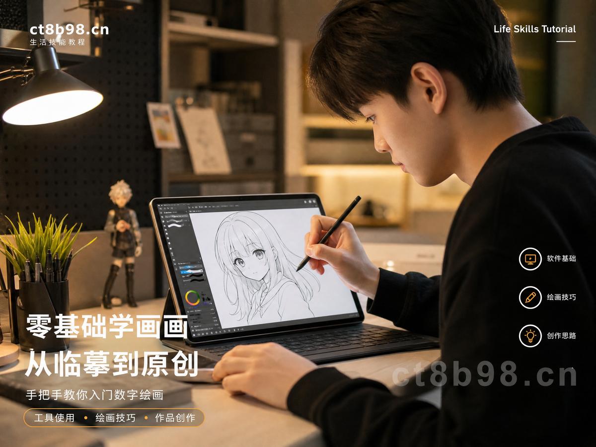 小小绘动漫教程